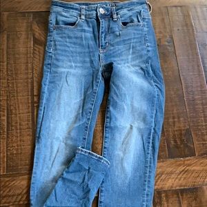 American eagle next level stretch hi-rise jeggings